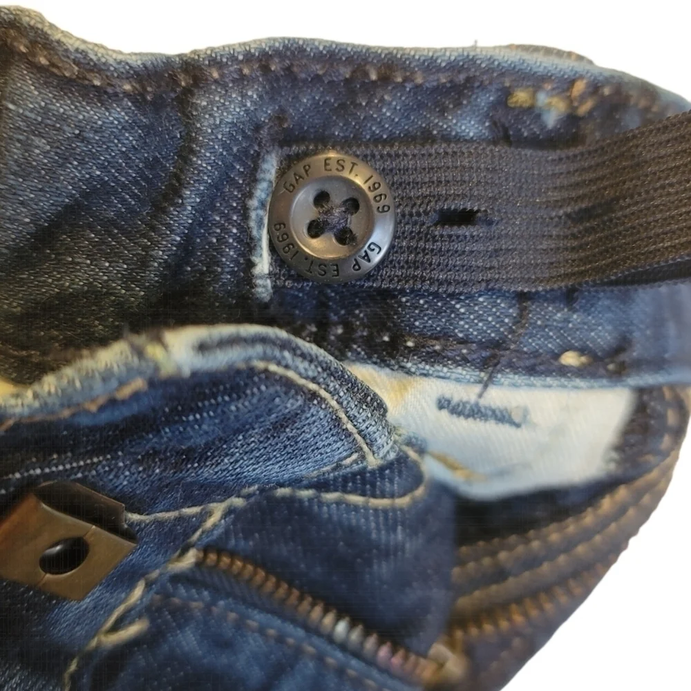 Baby Gap Jean Shorts Adjustable Waistband